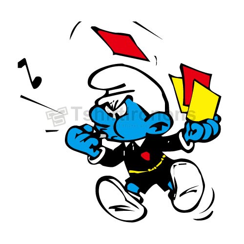 The Smurfs T-shirts Iron On Transfers N4363 - Click Image to Close